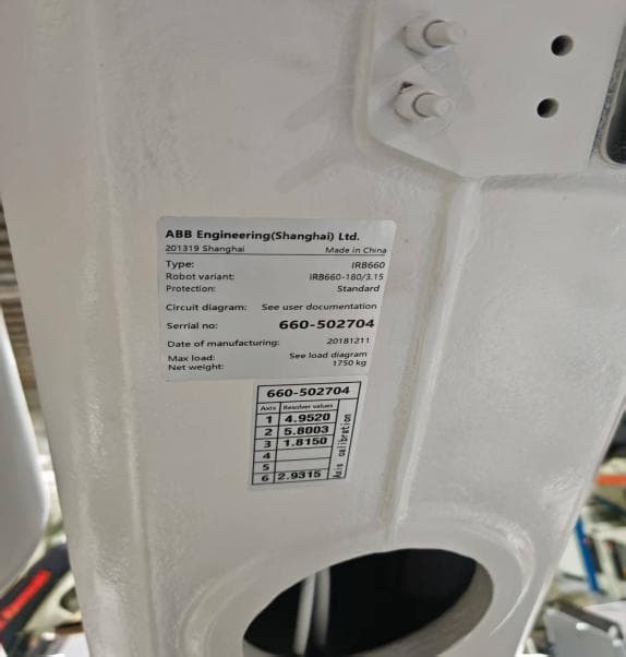 ABB IRB660-180/3.15