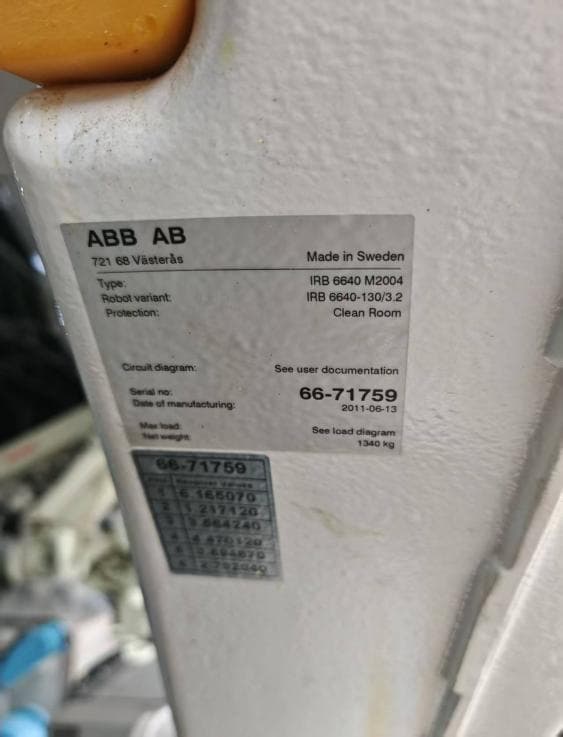 ABB IRB6640-130/3.2